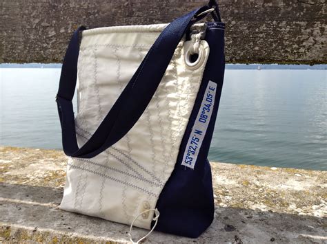 recycled sailcloth bags|handbags made from recycled sails.